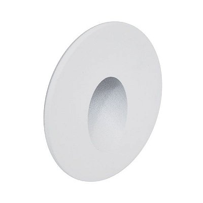 Balizador Embutido IL3960 Branco 2,2cm x 4,5cm com Alojamento e Led Integrado 0,75W 2700K