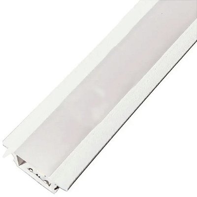 Perfil Embutido Wood Linear 28x150cm para Fita de Led 12v