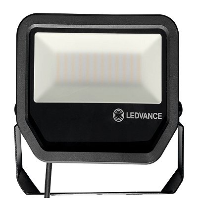 Projetor Floodlight Preto 16,7x15,5cm com Led Integrado 30w 3000k Bivolt