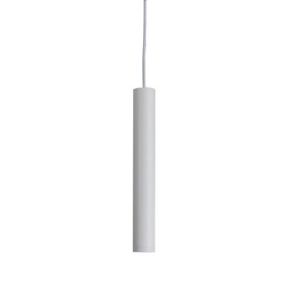 Pendente Lisse II 4x31cm Branco para 1 Lampada Mini Dicroica