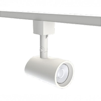 Spot para Trilho Pipe Branco Ø6X11cm para 1 Lampada MR16