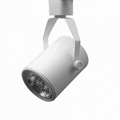 Spot para Trilho 81874 Branco com Adaptador para 1x Lampada GU10 AR70