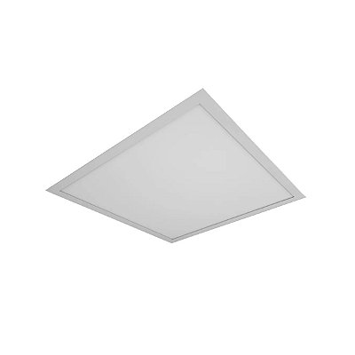 Plafon Embutido Quadrado 130/20 Branco 20x20cm para 2 Lampadas E27