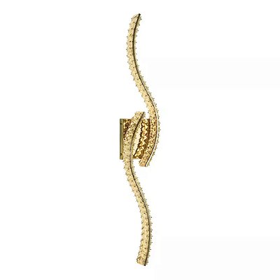 Arandela DCB02918D 14X98cm Dourado com Led Integrado 24w 3000k Bivolt