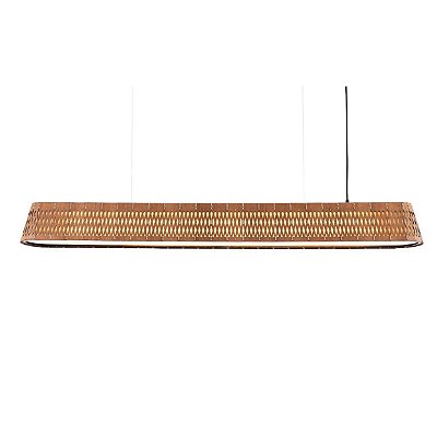 Pendente LVF.186.01 Imbuia Carimbo 140x15x14CM c/LED 36W 3000K 3000LM/M BIV