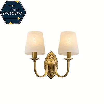 Arandela Vintage com 1 bracos B5031-1 Bronze para 1 lampadas E14