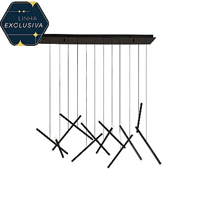 Pendente HPD2020 c/ Base de 1 metro Led 40W Bivolt