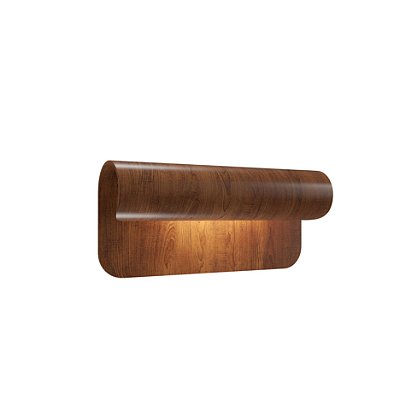 Arandela Cascade 4206 Imbuia 40x11,5x18cm para 1 Lâmpada E27