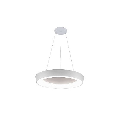 Pendente Apollo 587 60x8,5cm Branco com Led Integrado 33,6w 3000k Bivolt