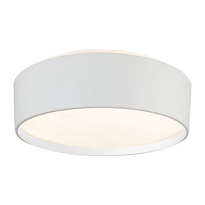 Plafon Redondo SN10152 Ø53x14cm Branco para 6 Lampadas E27