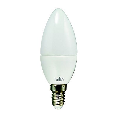 Lampada Vela Led Leitosa 3w 2700k E14 Bivolt