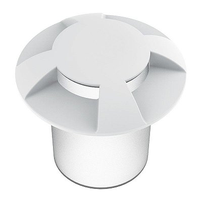 Balizador IL3923 Branco 5,4x5,9cm com Led Integrado 0,75w 3000k Bivolt