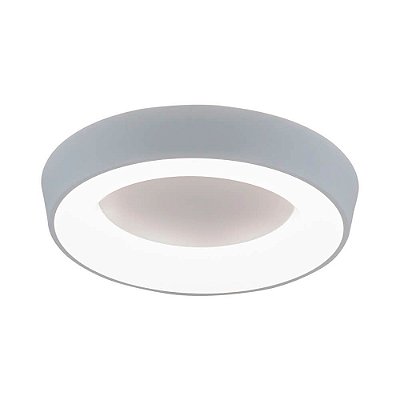 Plafon Redondo Apollo 581 Ø47x8cm Branco com Led Integrado 25w 3000k Bivolt