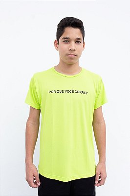 CAMISETA POR QUE VOCÊ CORRE?