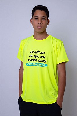 CAMISETA MARATONISTA NEON