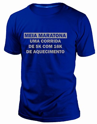 CAMISETA AQUECIMENTO 21K AZUL