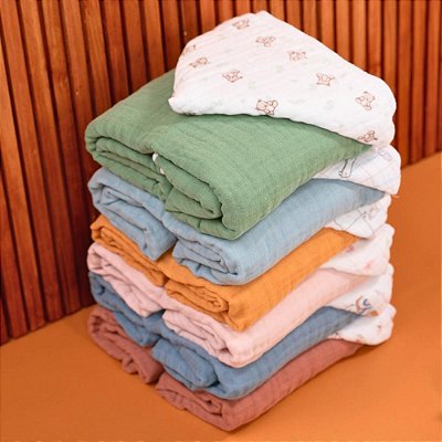 Toalha De Banho Soft Premium 100% Alg. 90x70cm 4698 - Papi