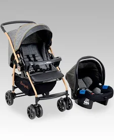 Carrinho Para Bebe Com Bebe Conforto e Base TS 4019 - Burigotto