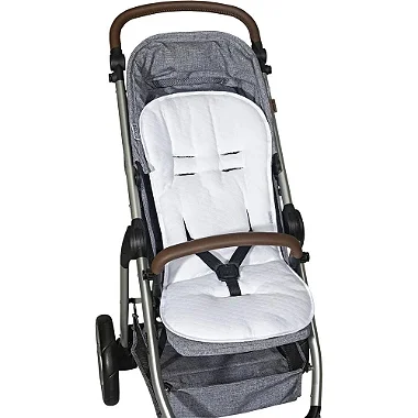 Capa De Carrinho Matelado M007 Branco - Batistela Baby
