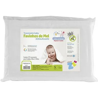 Travesseiro Favinhos de Mel Antissufocante 4941 - Fibrasca