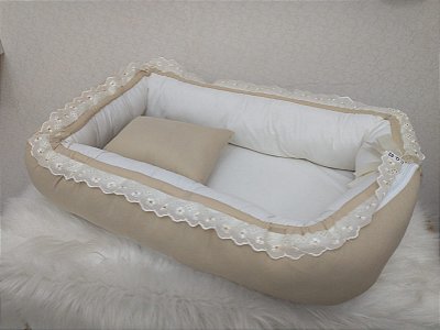 Ninho Redutor Premium Com Almofada 72 x 55 cm Eros 2014 - Mariana Baby Caqui