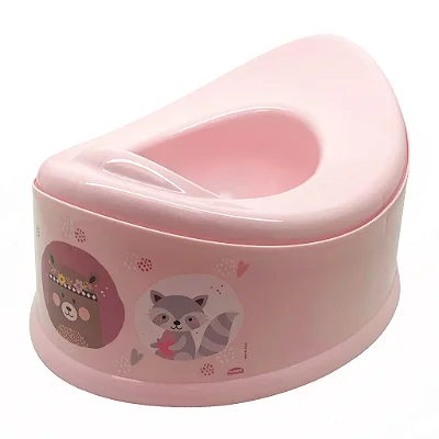 Troninho Decorado 13389 - Plasutil Rosa
