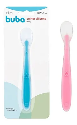 Colher Anatômica Em Silicone 1468 - Buba