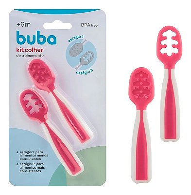 Kit colheres de treinamento - buba