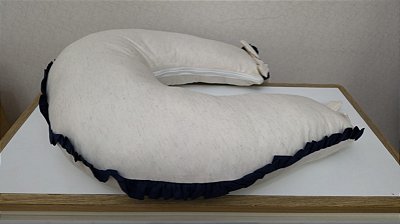 Almofada de Amamentar Linho 2021 - Mariana Baby