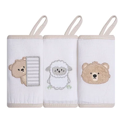 Babete Gifis Friends C/ Prendedor de Chupeta 100% Alg. 40 x 40cm 1545 - Papi