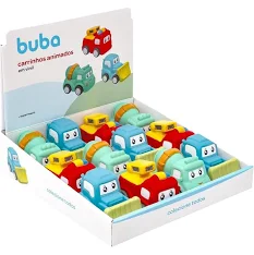 Carrinhos Animados em Vinil 18790 - Buba