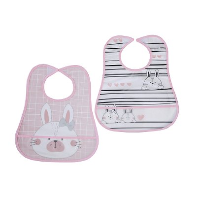 Babador de Plástico Friends 2 Unid. 3565 - Papi