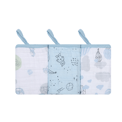 Paninho de Boca Soft Com Prendedor de Chupeta 40x40cm 3406 - Papi