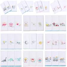 Paninho de Boca Com Prendedor de Chupeta 32 x 32 3unid. 1094 - Papi