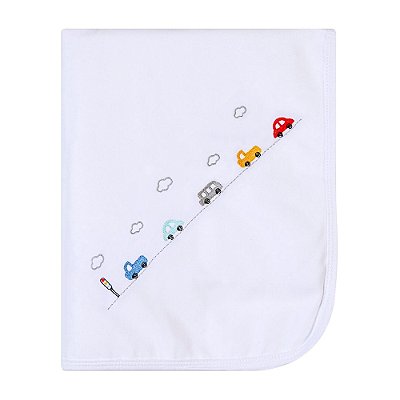 Manta Suedine Bord. Forrada Com Toalha 100 x 80Cm 4939 - Papi