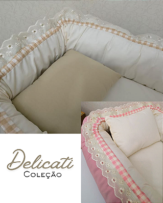 Ninho Redutor Premium Delicatt 2054 Com Almof. - Mariana Baby