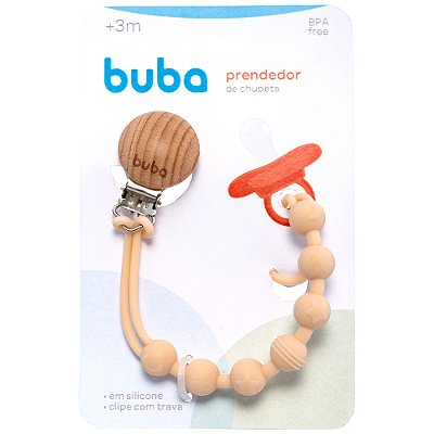 Prendedor de Chupeta Em Silicone 18667 - Buba