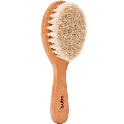 Escova de Cabelo em Madeira Com Cerdas Naturais 22198 - Buba