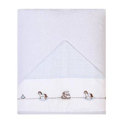 Toalha de Banho Atoalhada Forrada de Fralda Soft 90 x 80 cm 100% Alg. 4936 - Papi