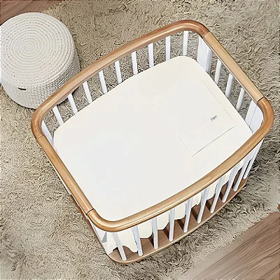 Jogo de Lençol Para Mini Berço 100% Alg. 3 pçs D055 - Batistela Baby