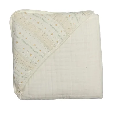 Toalha de Banho Soft Encantos Com Capuz 80 x 80 Cm 1429 - Papi