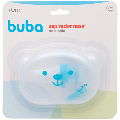 Aspirador nasal de sucção com estojo ursinho - Buba