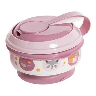 Kit papinha com colher e amassador - Plasutil