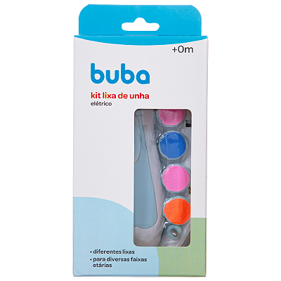 Kit lixas de unha elétrico - Buba