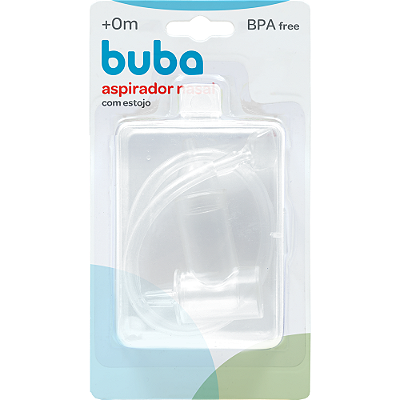Aspirador nasal de sucção com estojo - Buba