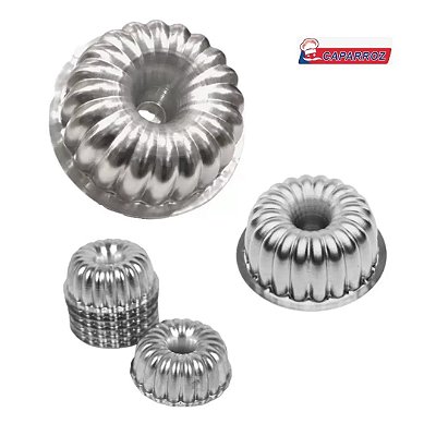 FORMA SUICA DECOR No 2 MINI PACOTE C/3 UNIDADES 9X4CM REF 0446 CAPARROZ