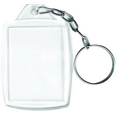 50 Chaveiro Acrilico 4,8x3,5  50 unidades