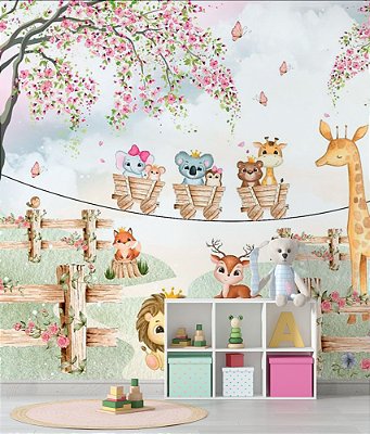 Papel de Parede Animais na Floresta
