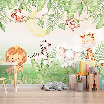 Papel de Parede Infantil Safari AL 17