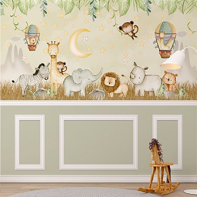 Papel de Parede Infantil Safari AL 34